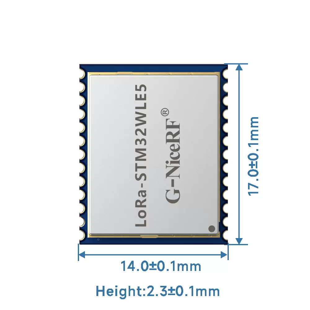 LoRa-STM32WLE5&nbsp;: module sans fil SOC avec c&oelig;ur ARM Cortex-M4 int&eacute;gr&eacute; ultra-compact