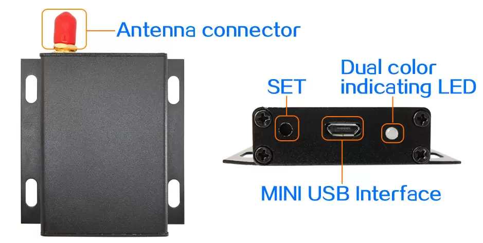 Définition des broches du module modem sans fil LoRa LoRa6103Pro