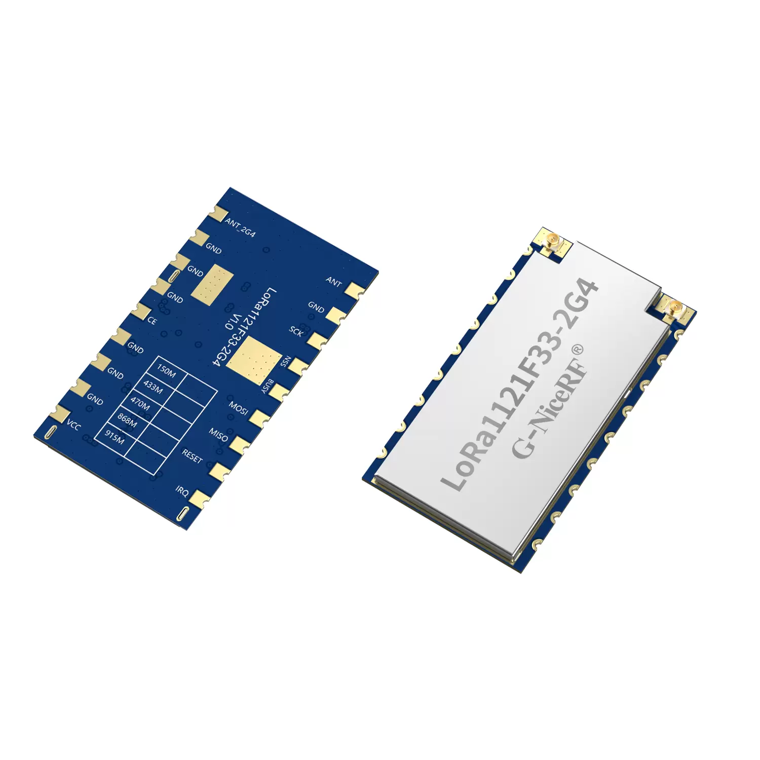 Module de communication sans fil haute puissance LoRa1121F33-2G4&nbsp;: 2&nbsp;W